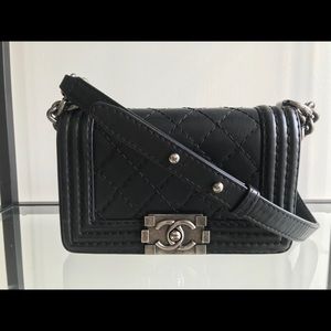 Chanel Boy Bag- small, silver hardware